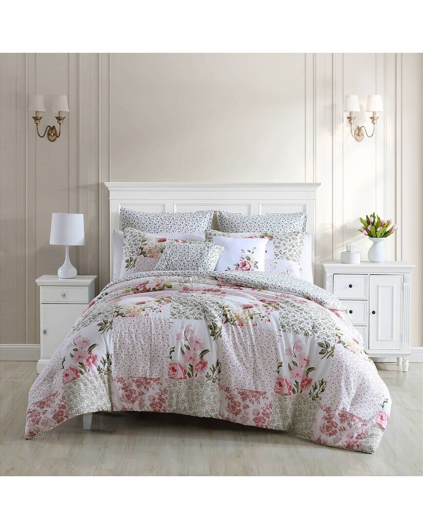 Ailyn 7Pc Pink Comforter Set