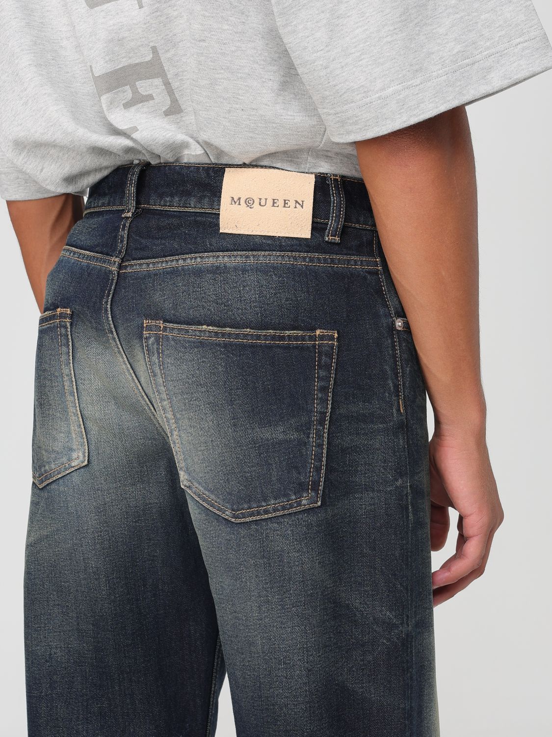 Jeans Men color Blue