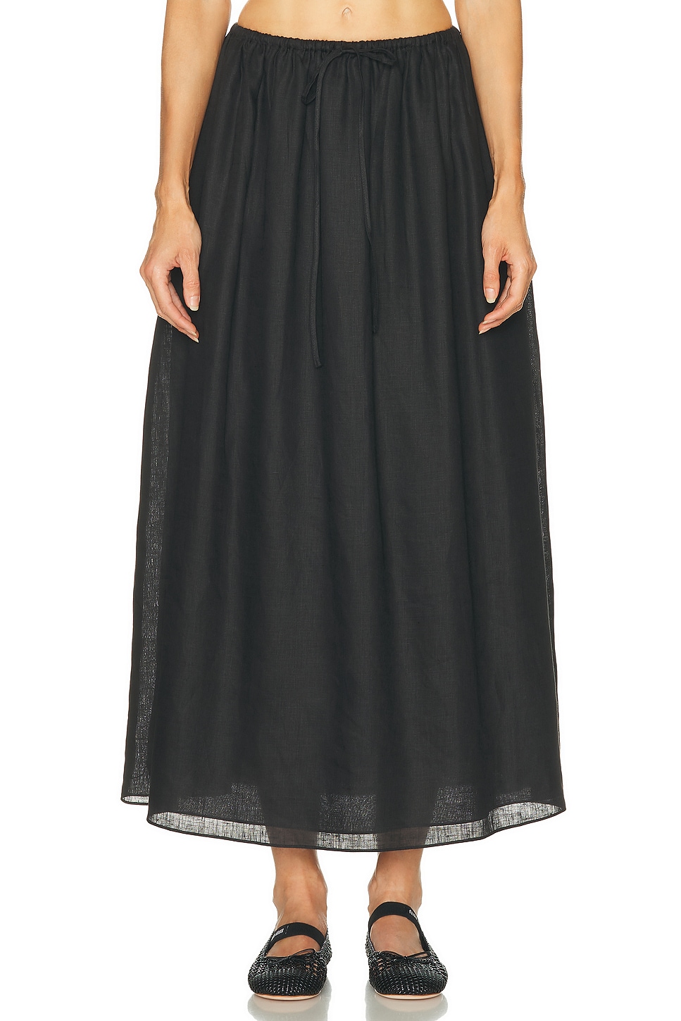 Posse Ginny Skirt in Black - Black.  XS also in L, M