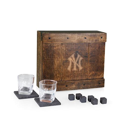 Officially Licensed MLB New York Yankees Whiskey Box Gift Set
