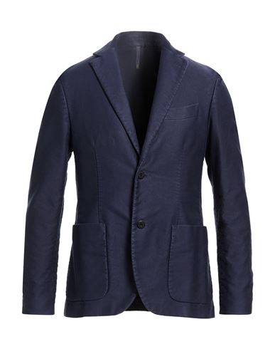 Man Blazer Navy Size 40 Cotton