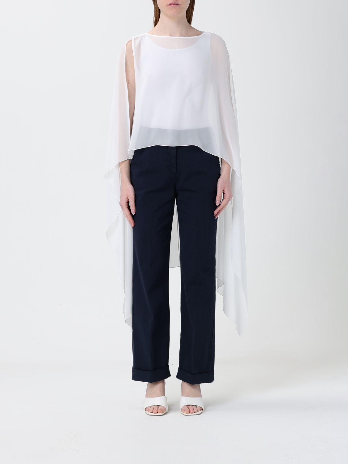 Top Woman color Black