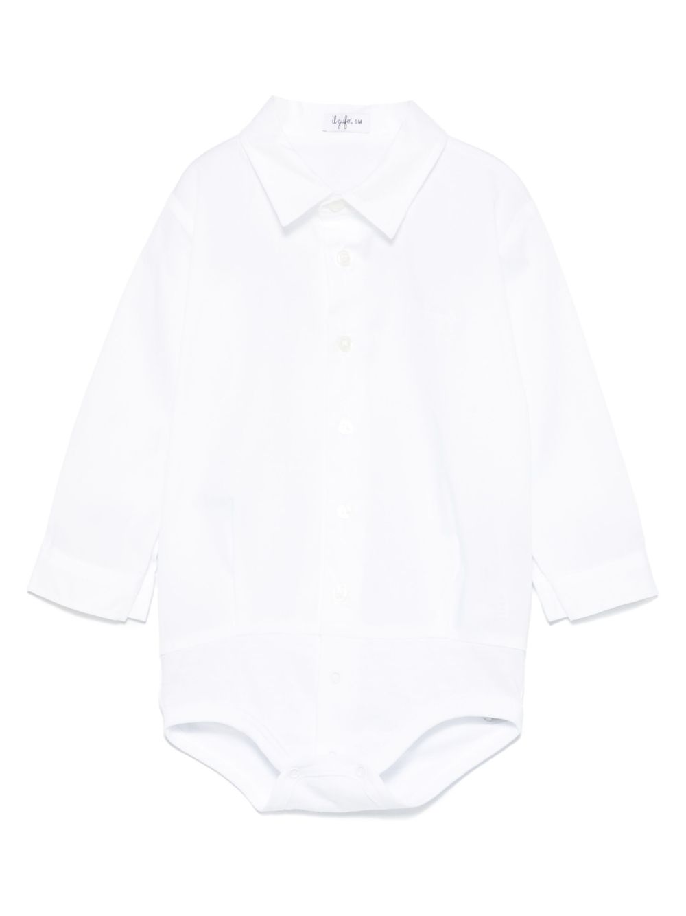 Cotton voile bodysuit - White