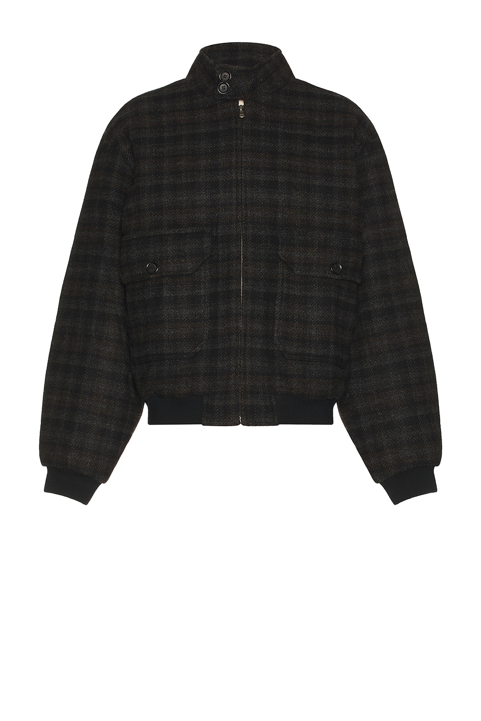 Palmes Wool Blouson in Charcoal - Grey. 52 also