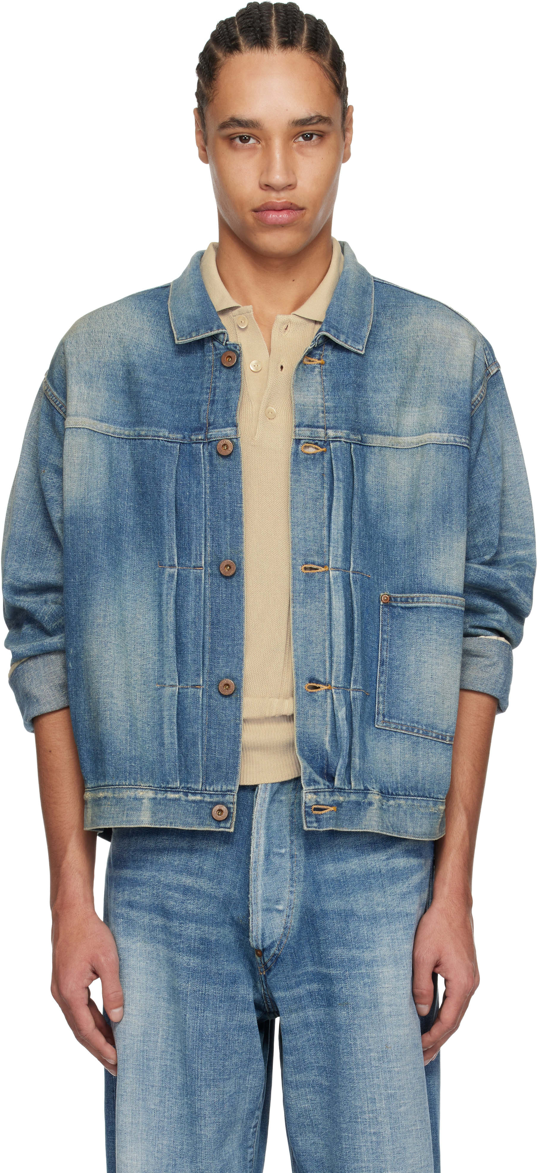 Taiga Takahashi | Taiga Takahashi Blue Lot. 703 C.1920's Denim