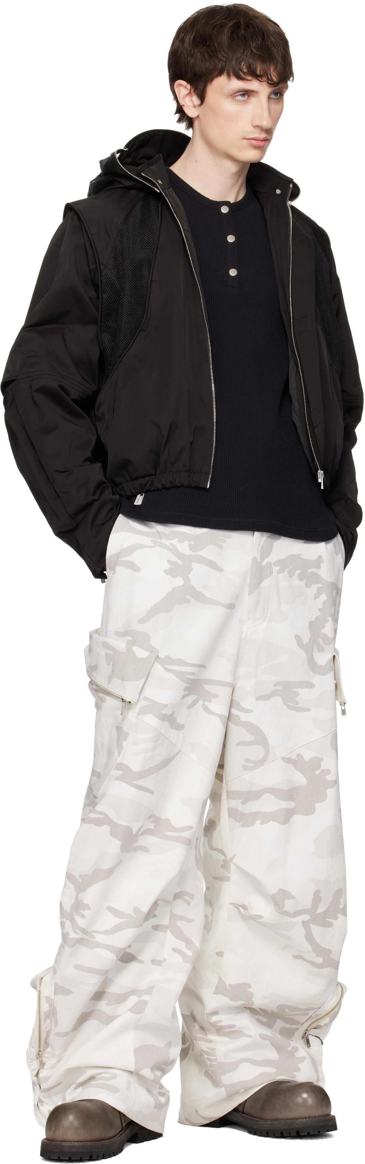 Black Parachute Hooded Gen 2 Jacket