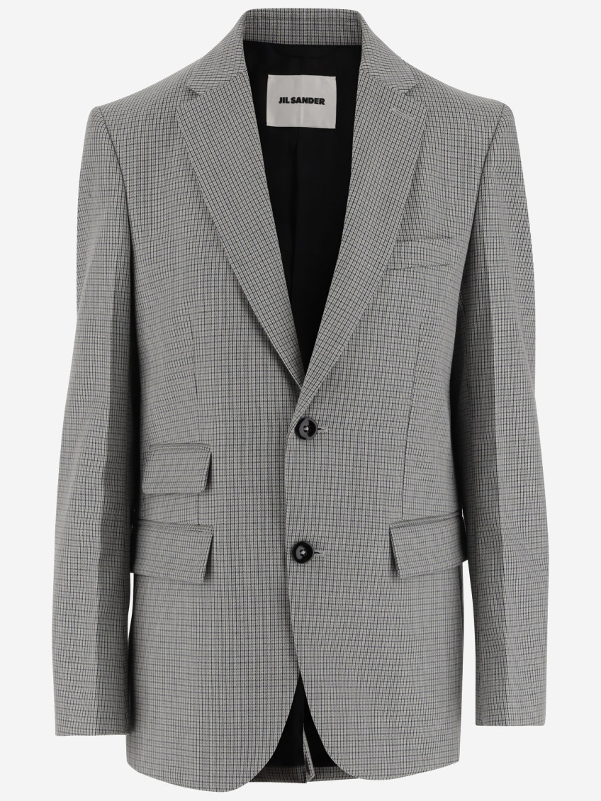 Single-breasted Wool Jacket