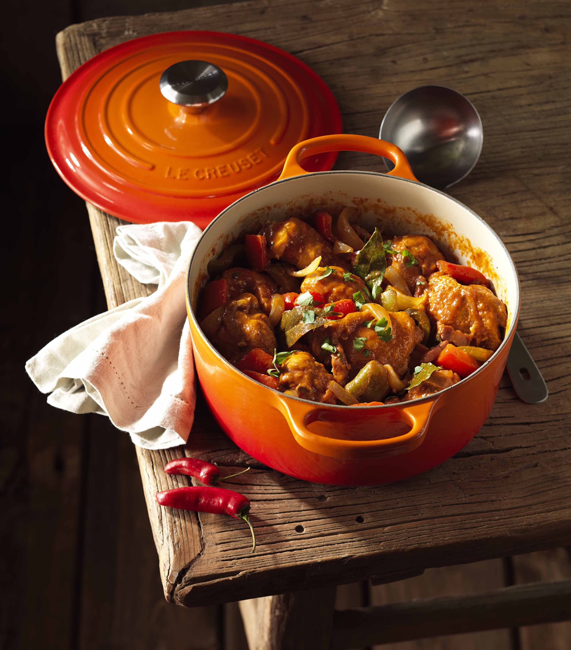 Cast Iron Round Casserole Dish