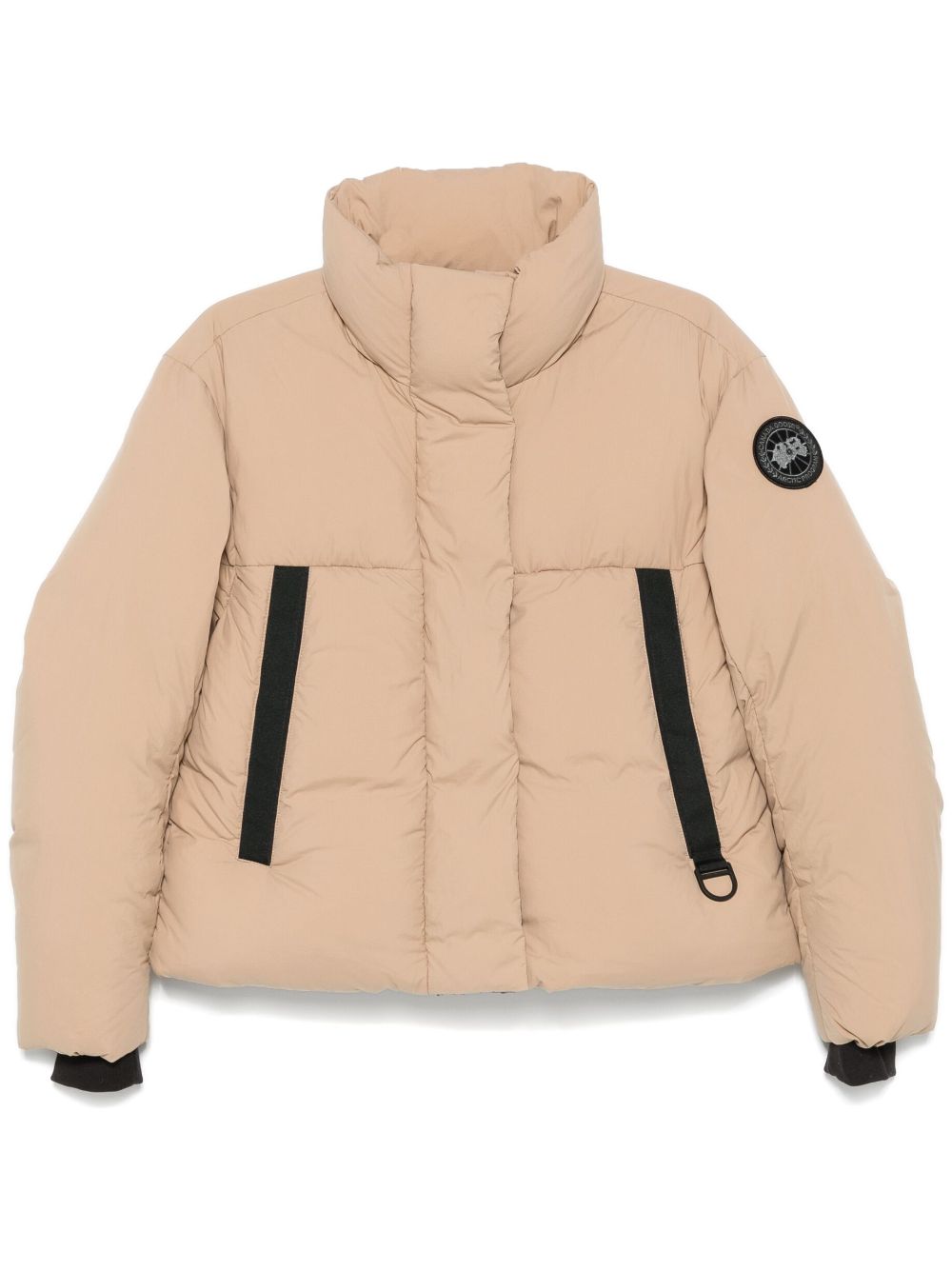 Junction cropped puffer jacket - Black