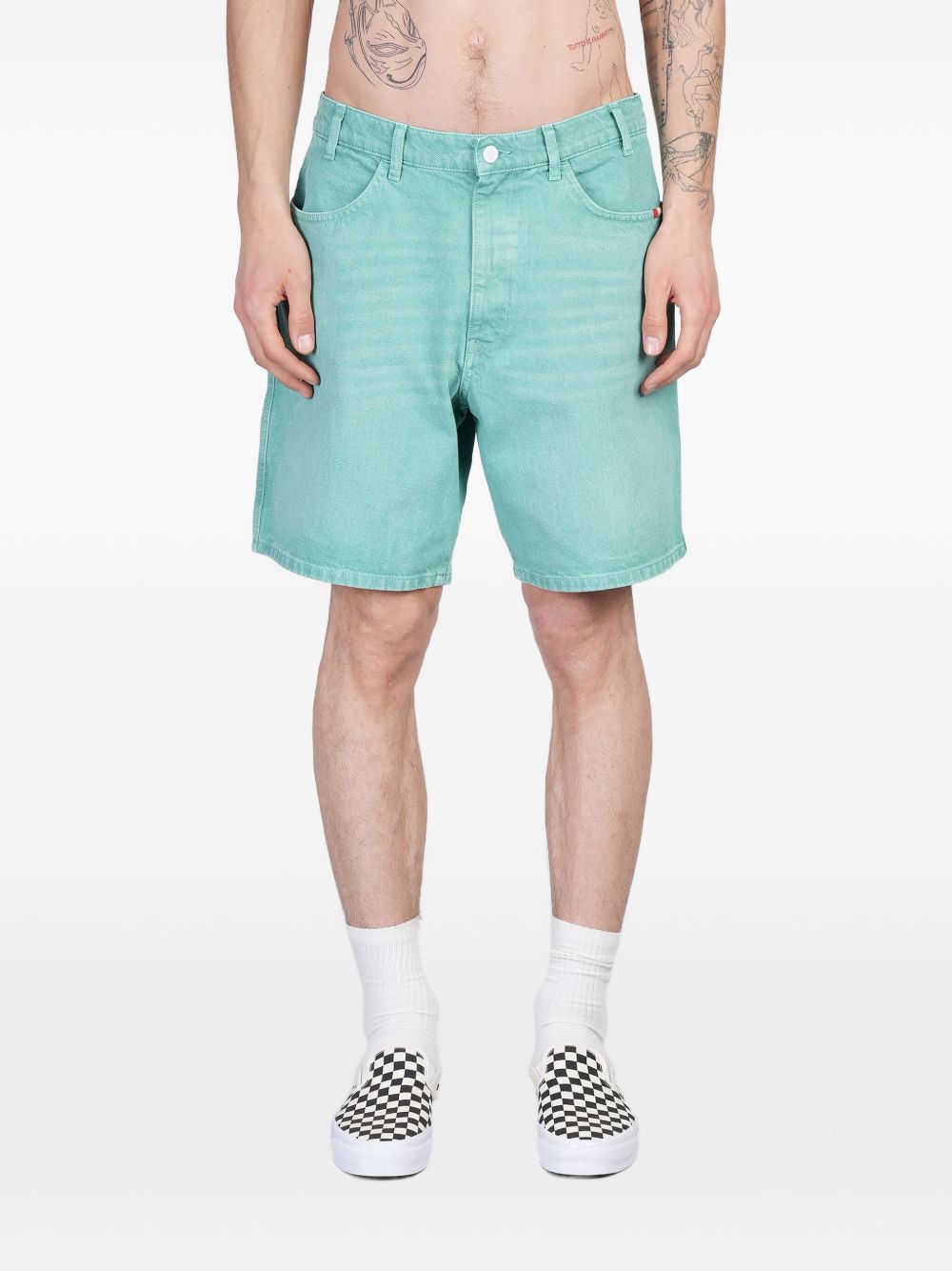 AMISH Bernie shorts - Green