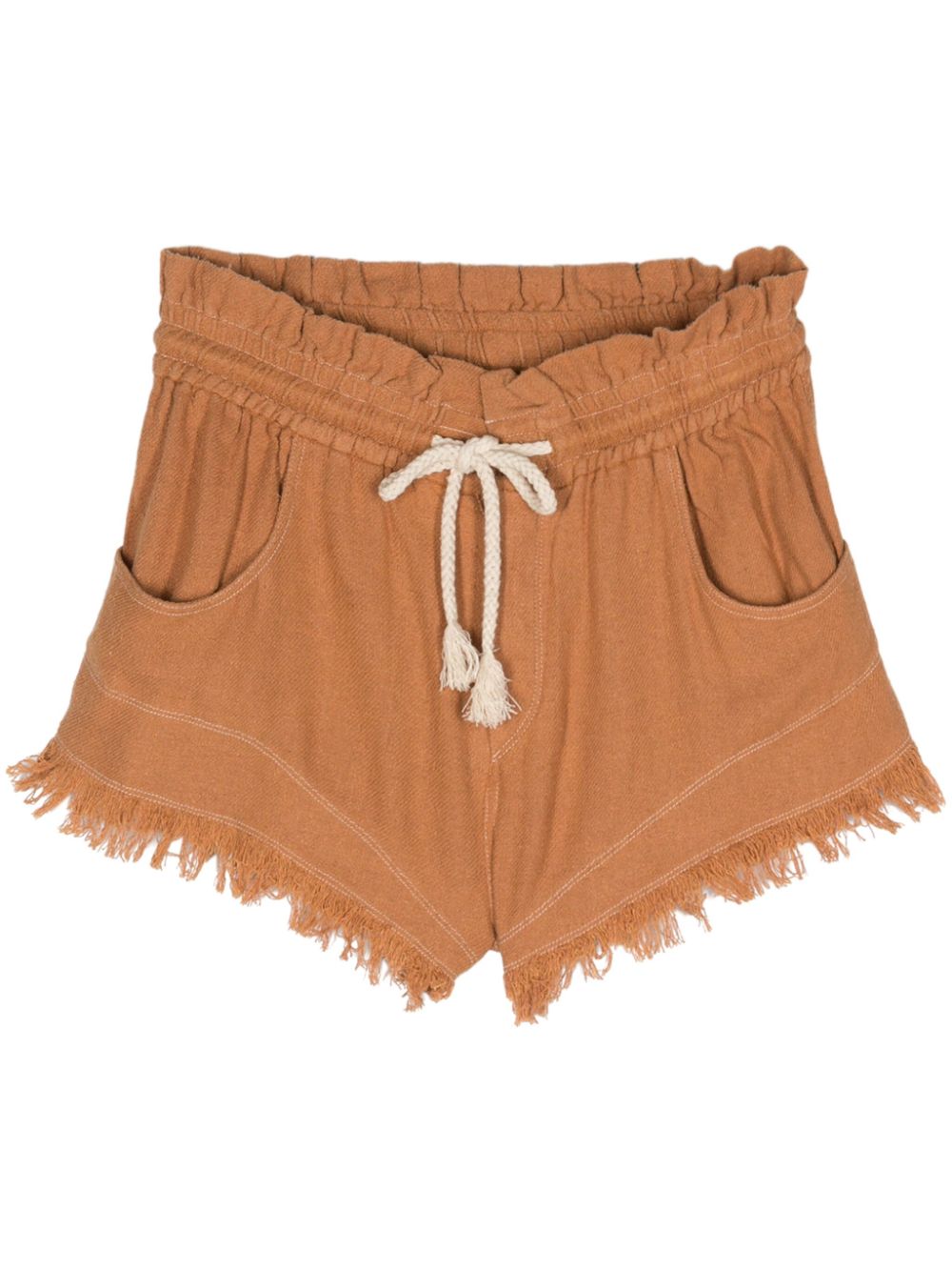 Talapiz silk shorts - Purple