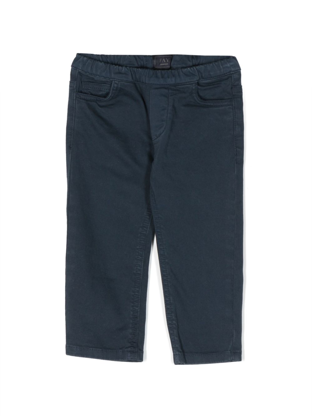 Slim-cut chino trousers - Blue