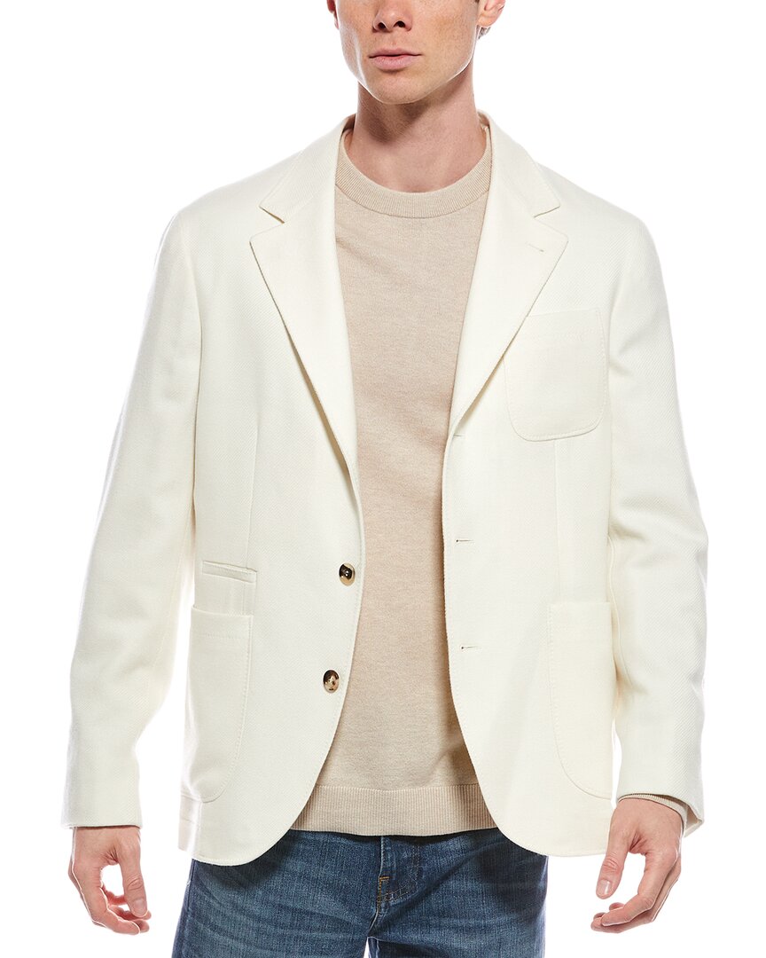 Wool-Blend Blazer