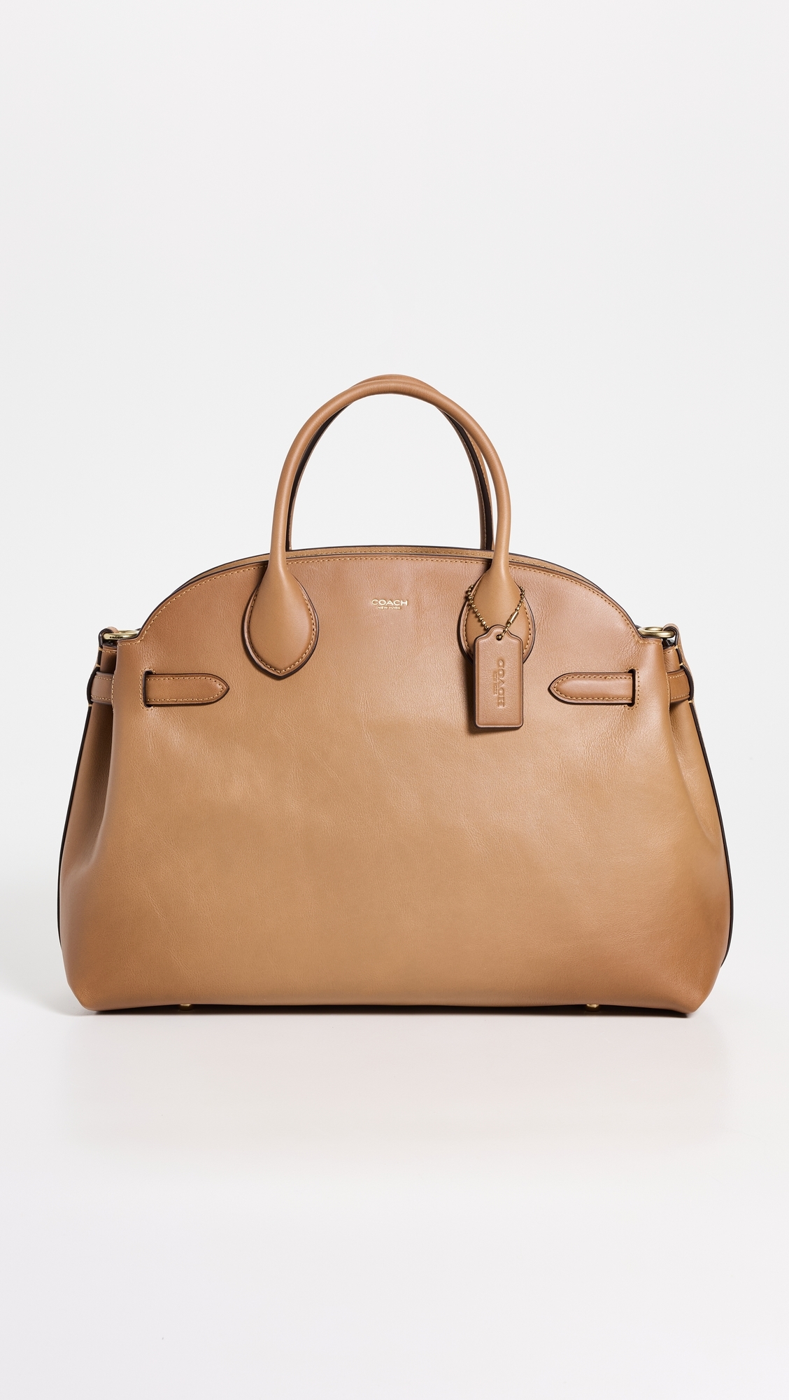 Coach Soft Empire Carryall Tote 40 B4/Honey Brown One Size