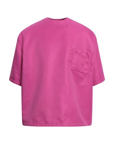 Man T-shirt Fuchsia