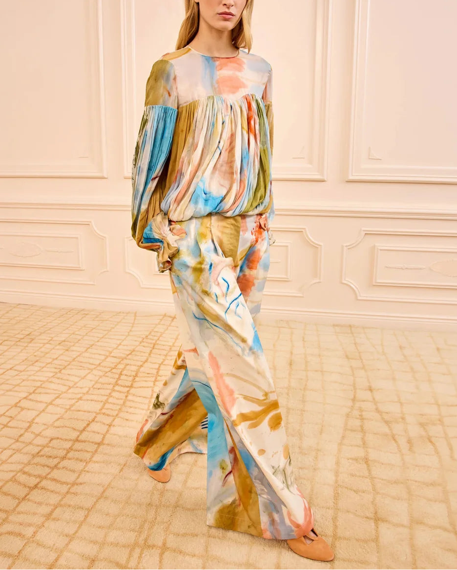 Pearl Silk Blouse
