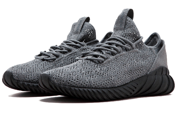 Tubular Doom Sock Primeknit 'Grey Black'