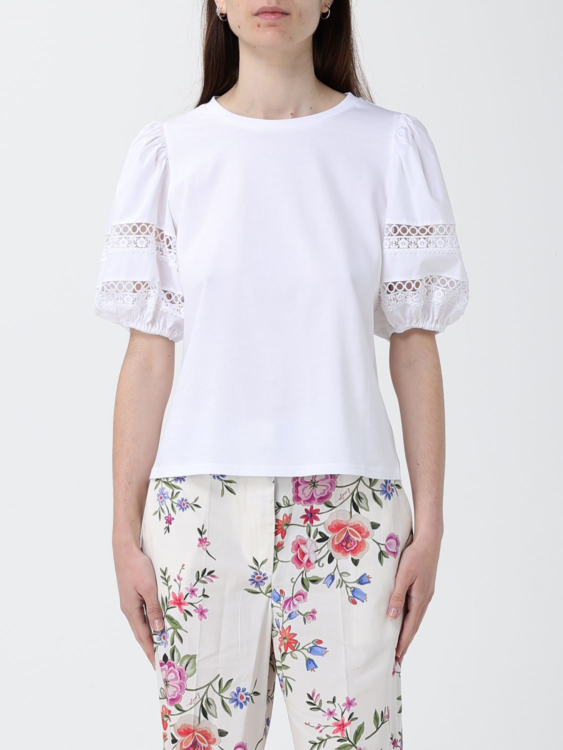 Top Woman color White