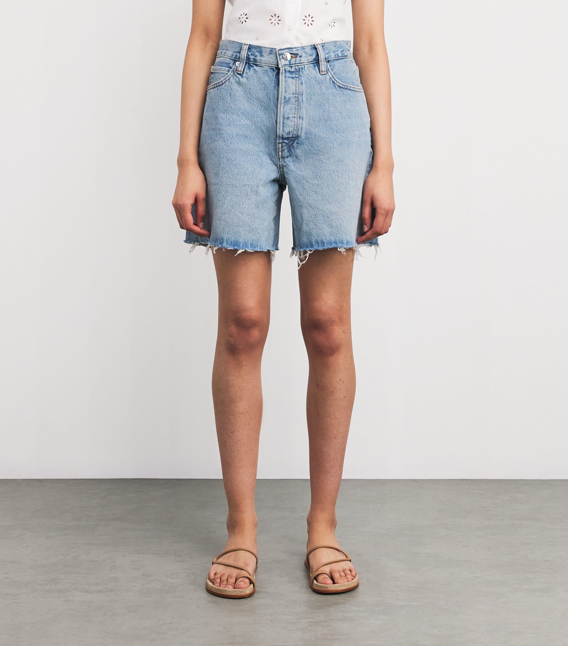 Frame The Timeless Denim Shorts