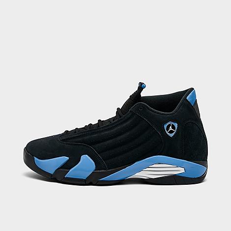 Men's Air Retro 14 Basketball Shoes in Black/White/University Blue