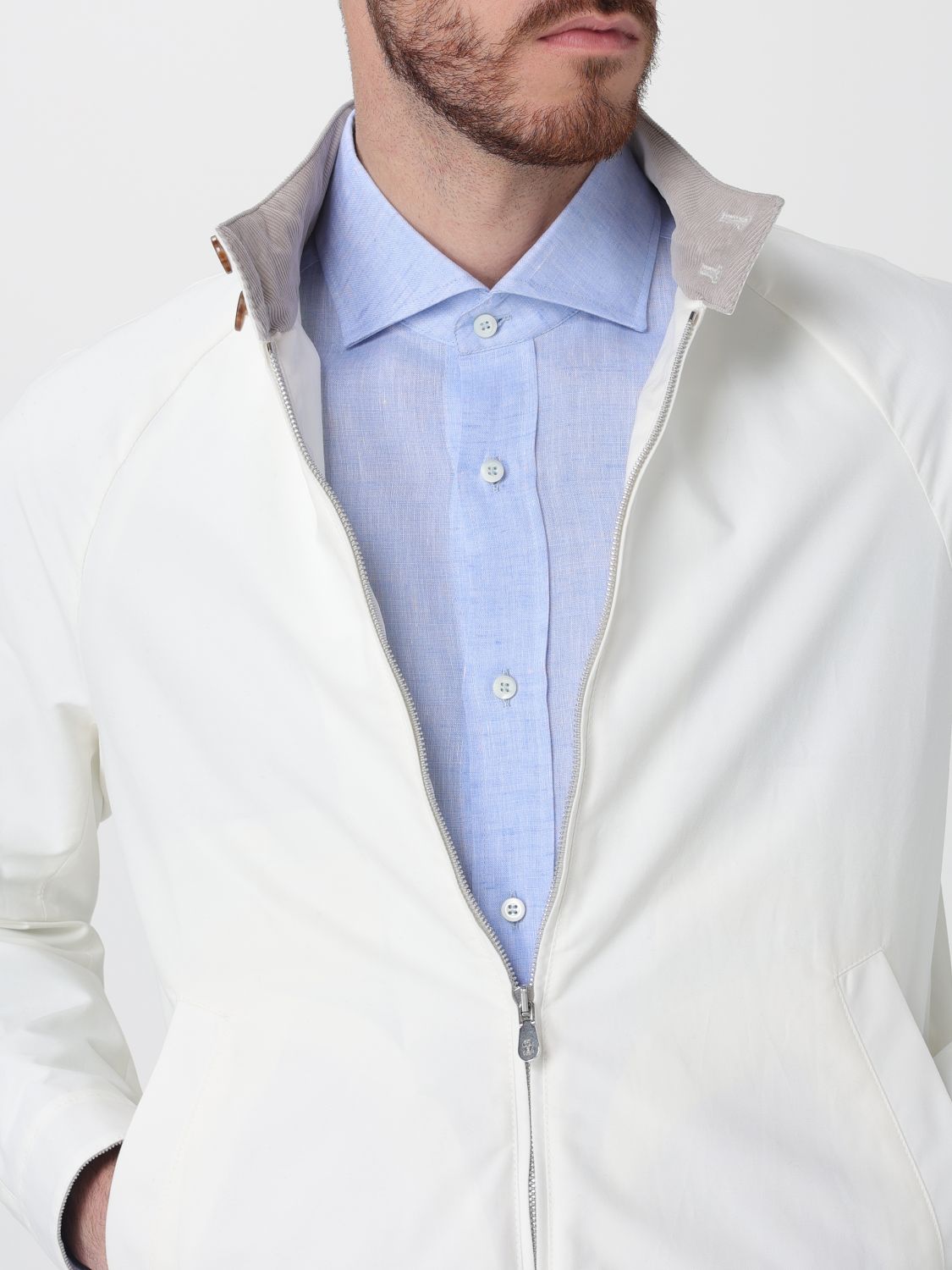 Jacket Men color White