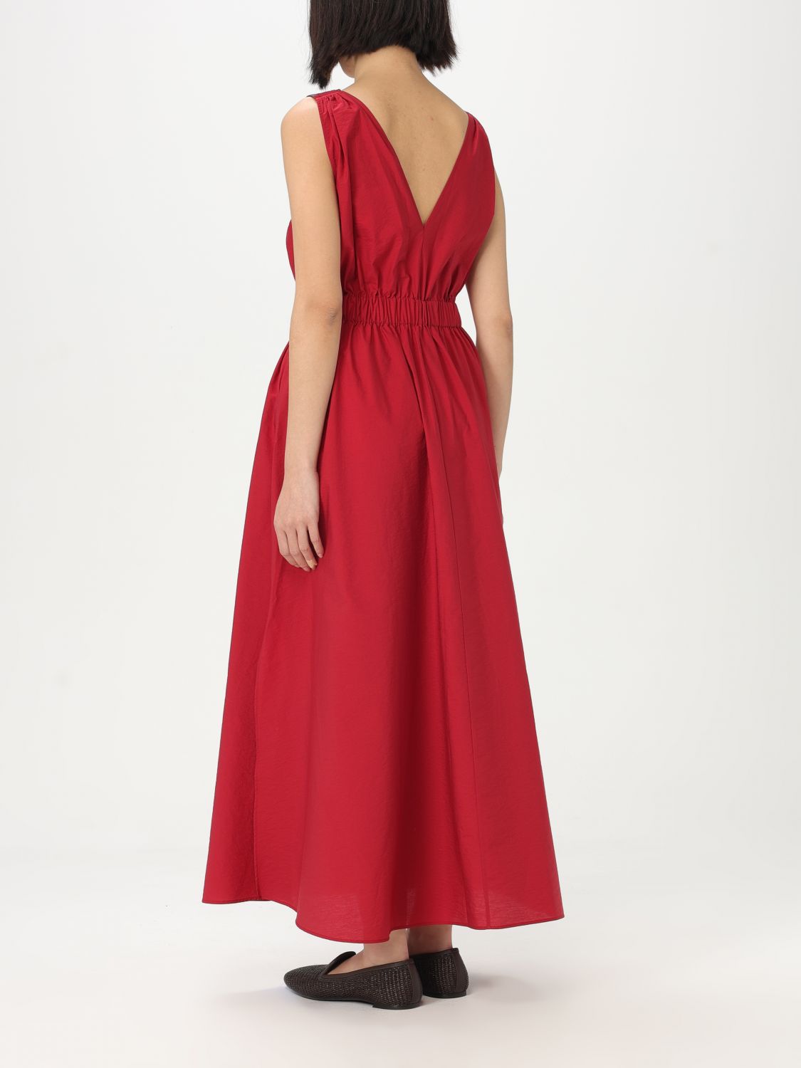 Dress BRUNELLO CUCINELLI Woman color Red