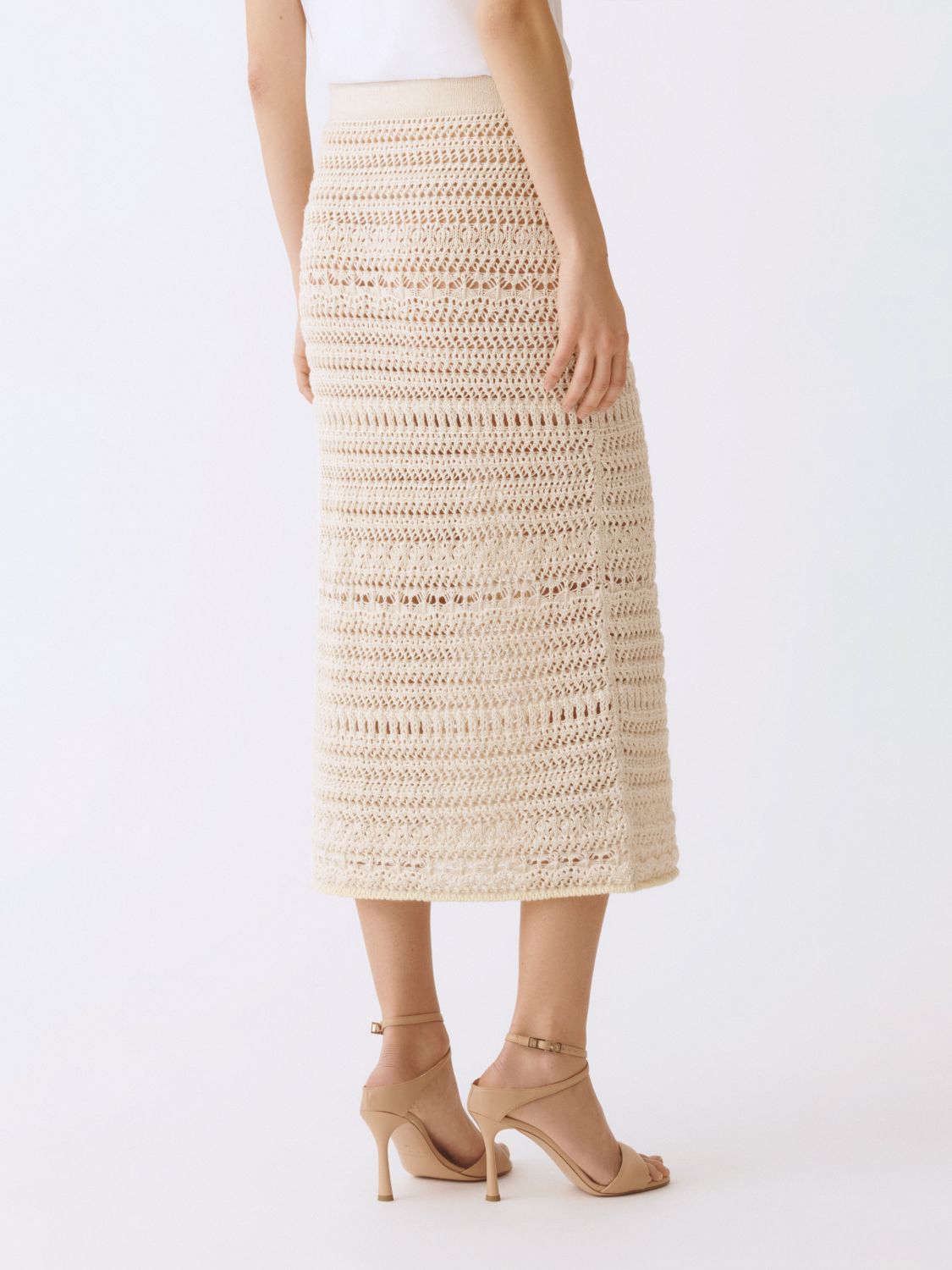 Skirt Woman color White