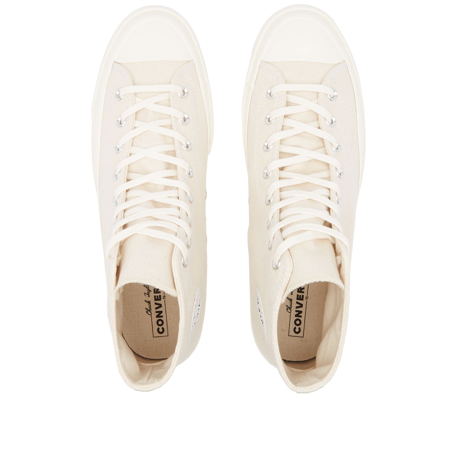 Chuck Taylor 1970s Hi-Top Sneakers in Natural/Black/Egret