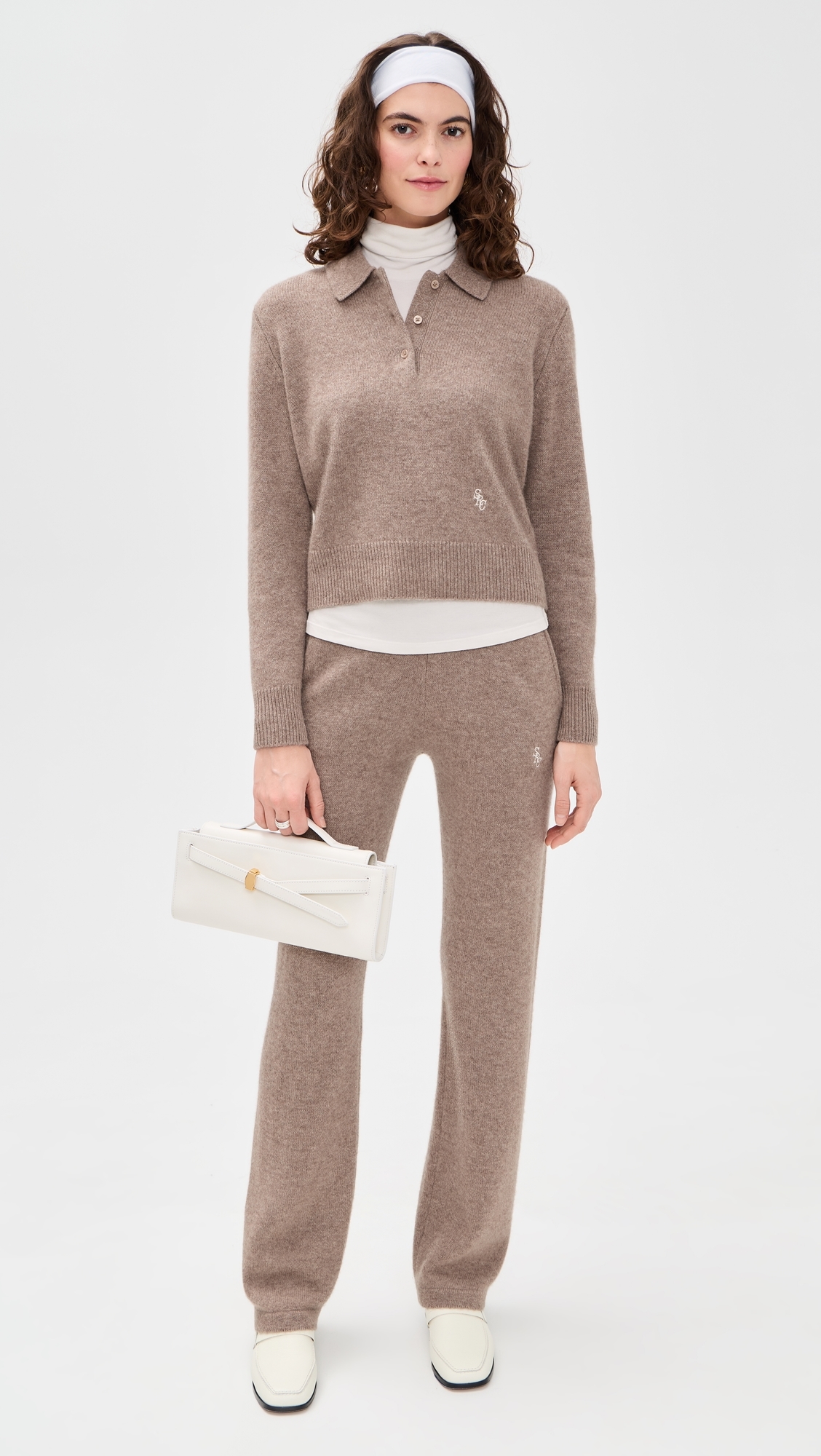SRC Cashmere Trousers Tapioca