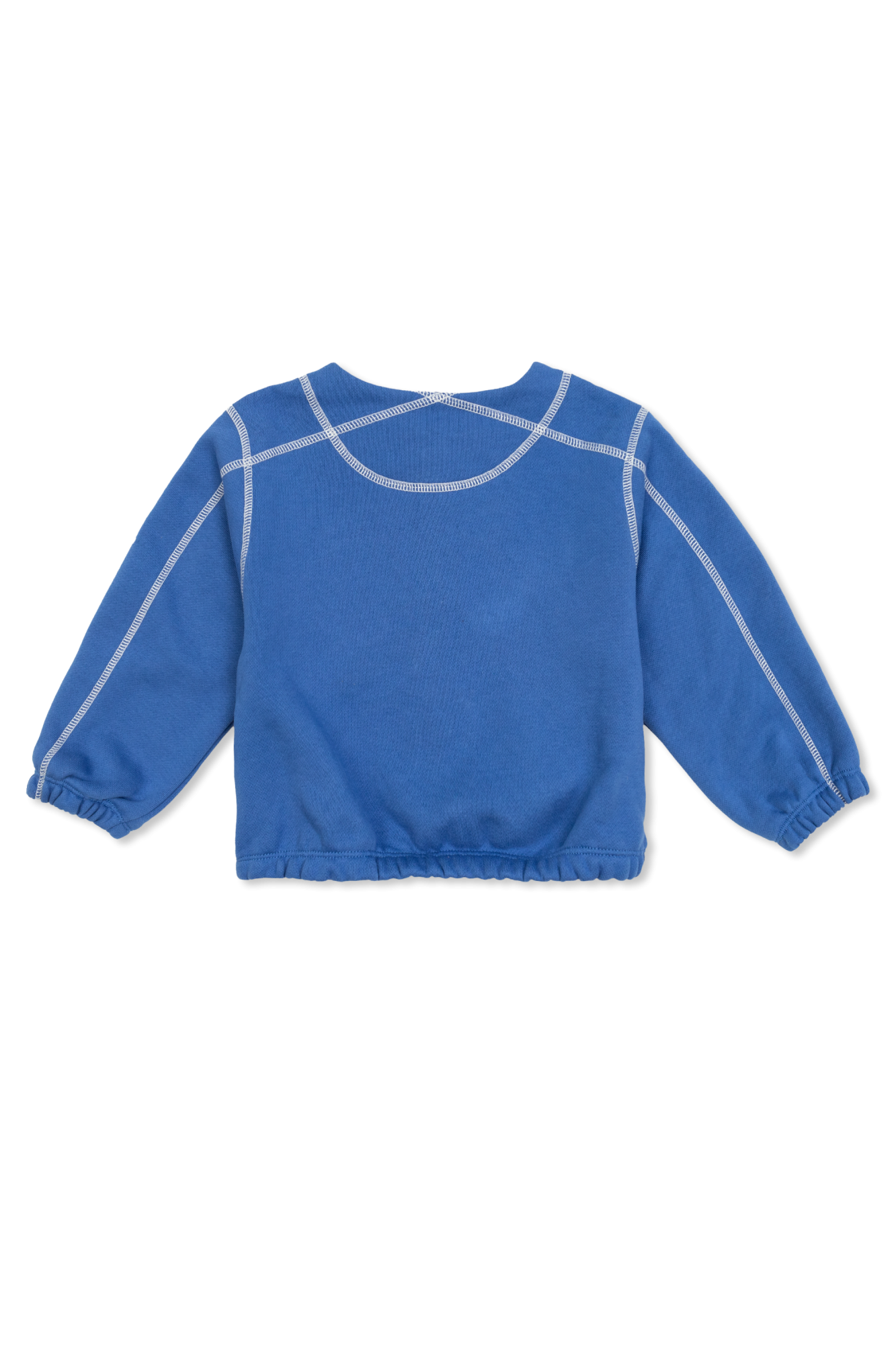 Jacket With Trimming, Unisex, Blue