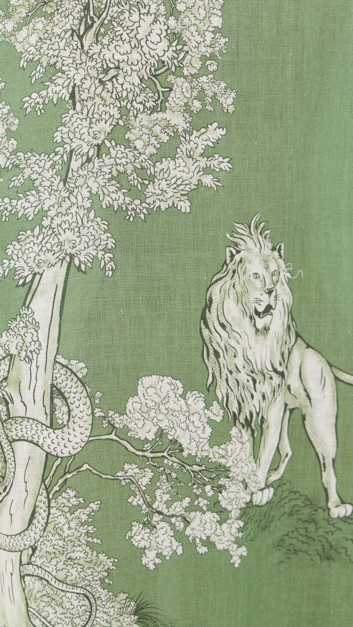 Botanical Maxi Dress Green