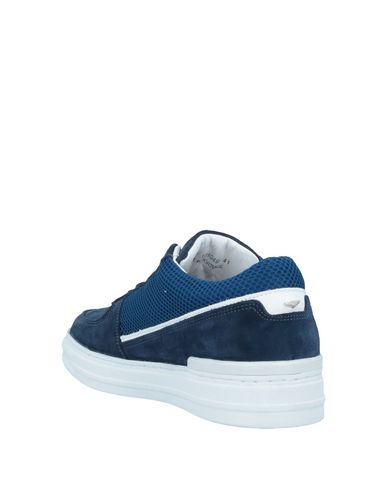 Man Sneakers Blue Size 11 Leather