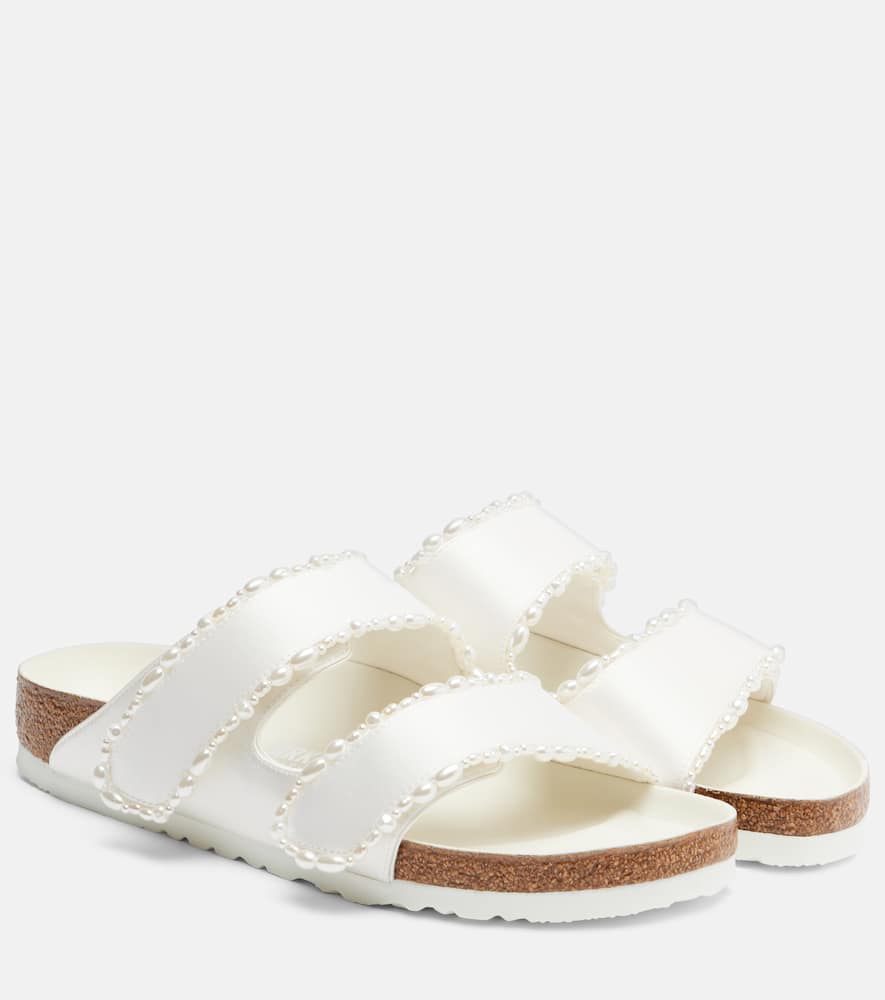 Arizona embellished satin sandals