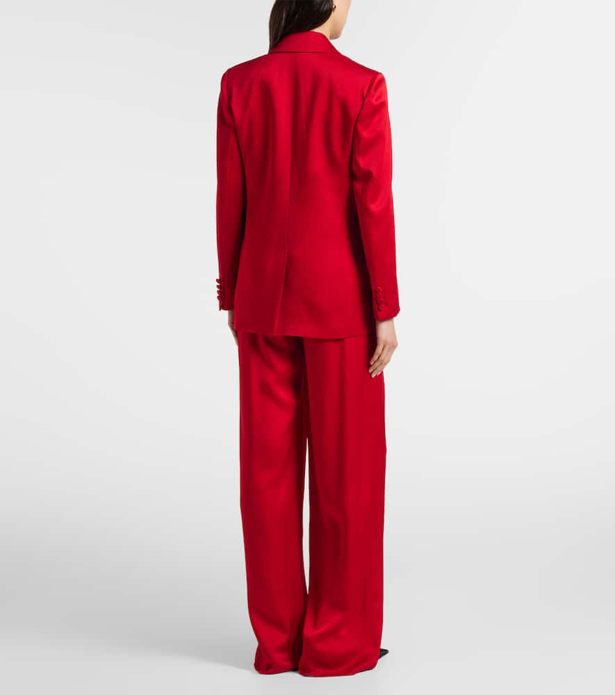 Msecono high-rise wide-leg pants