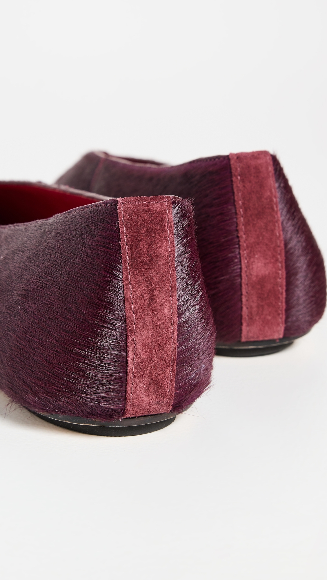 Prudence Ballet Flats Ruby Haircalf