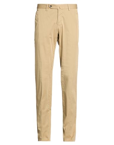 Man Pants Camel Size 30 Cotton, Elastane