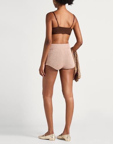 Woman Shorts & Bermuda Shorts Copper Size ONESIZE Viscose, Polyester