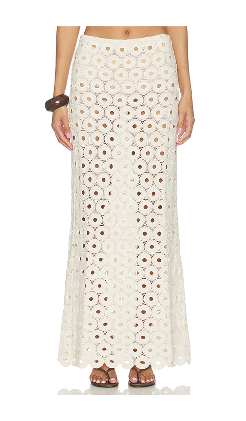 JBQ Maud Skirt in Cream. XS. Also in S, M