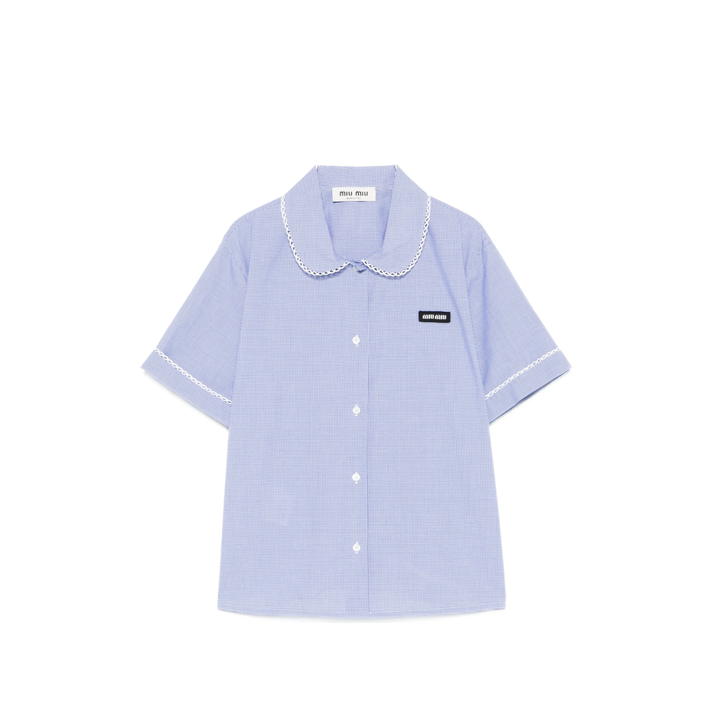 Vichy Pattern Shirt