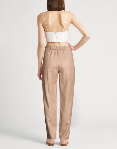 Woman Pants Beige Size 0 Wool, Viscose, Elastane