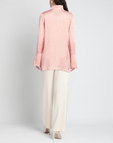 Woman Top Pink Size 6 Acetate, Silk