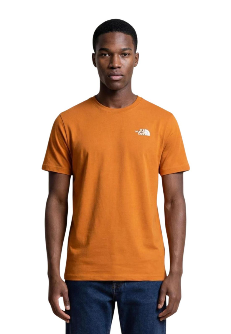 Orange Crew Neck T-Shirt
