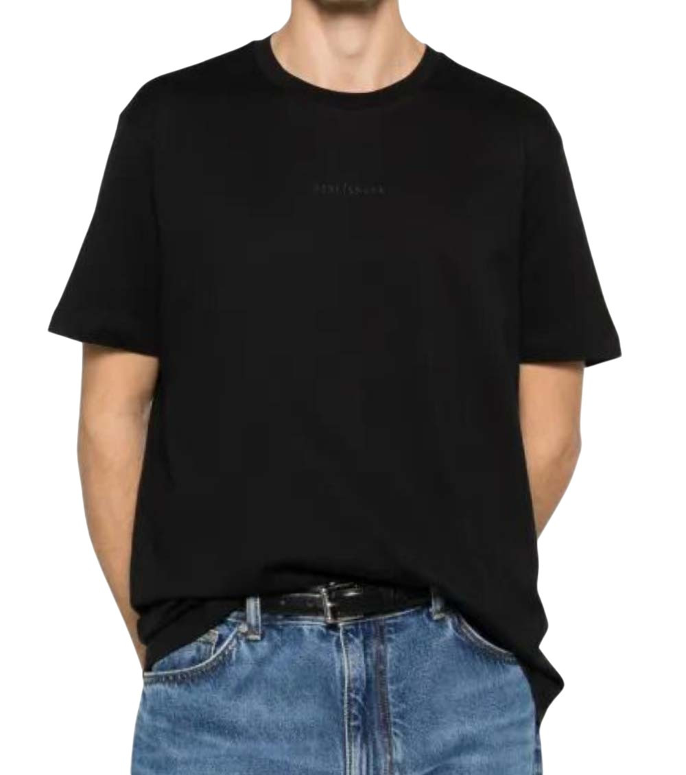 Paul & Shark - lightweight cotton jersey t shirt logo