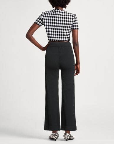 Woman Pants Black Size M Wool, Viscose, Polyamide, Cashmere