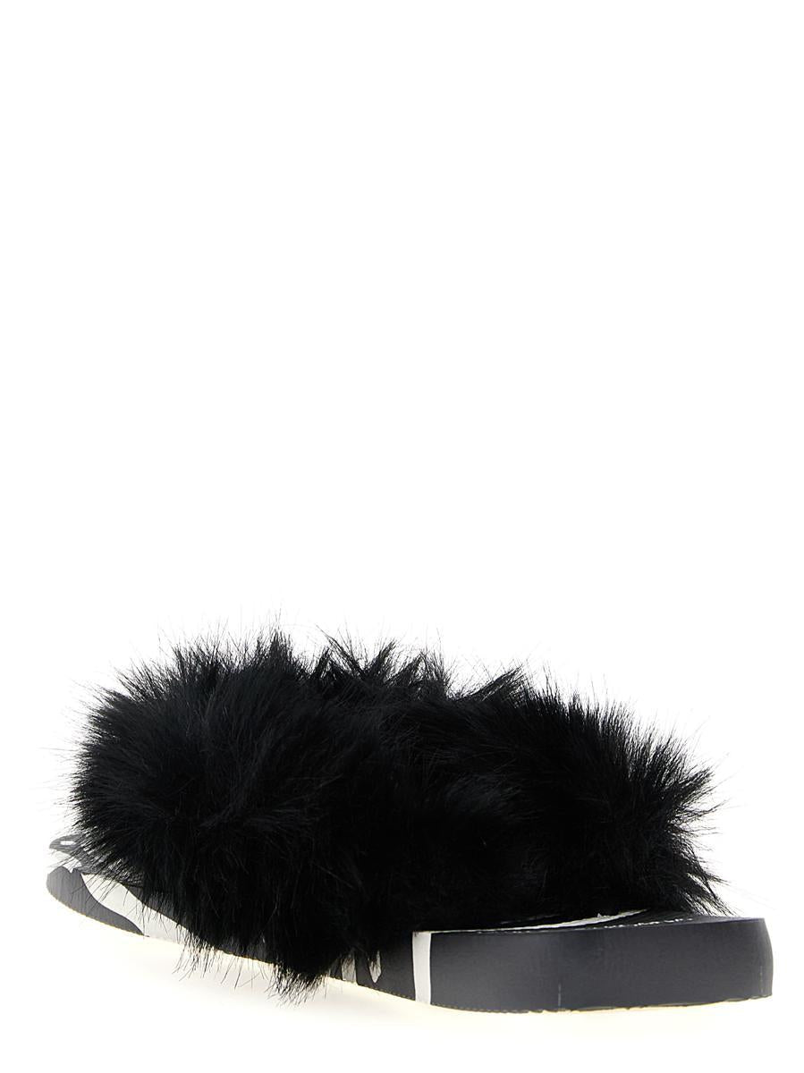 X Dolce & Gabbana 'Fauxf' Sandals
