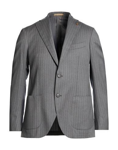 Man Blazer Grey Size 38 Wool