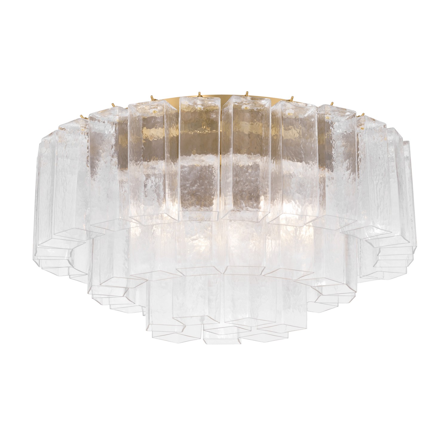Legacy Brass Flush Mount from the Torvento Collection