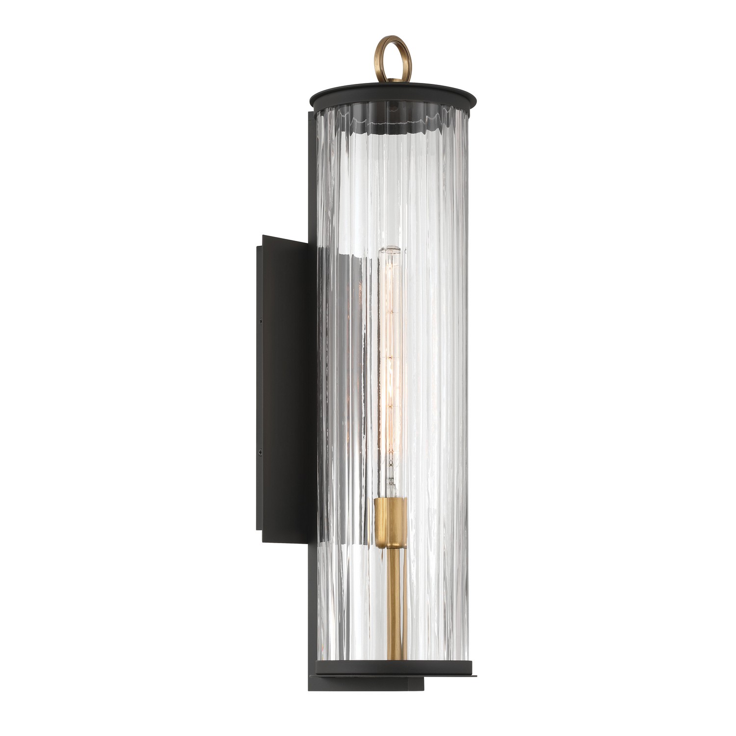 Legacy Brass Painted & Dark Outdoor Wall Sconce from the Cara Collection