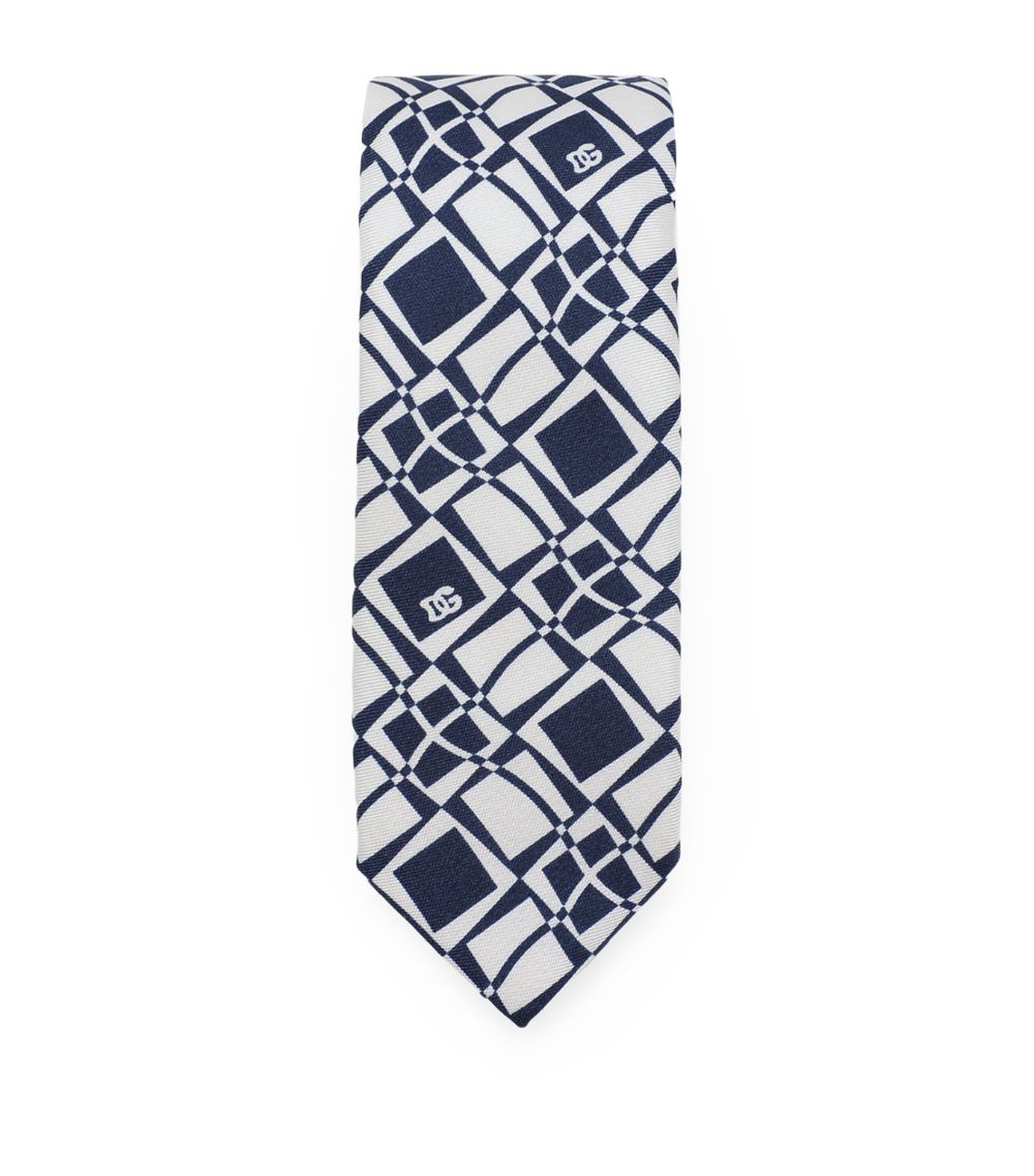 Silk Patterned Tie