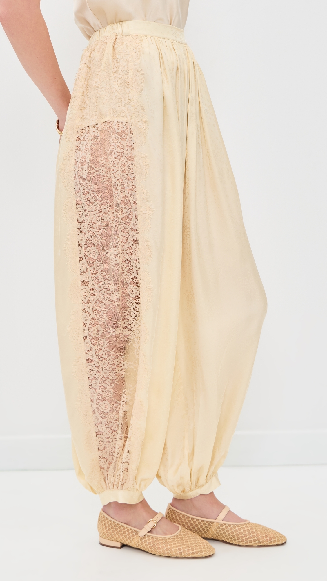 Ethel Solid Bloomer Pants Butter